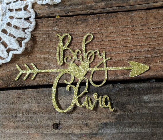Personalized Name Confetti, Baby Shower Decor, Custom Confetti, Tribal Baby Shower, First Birthday, Boho Baby Shower, Il_570xn