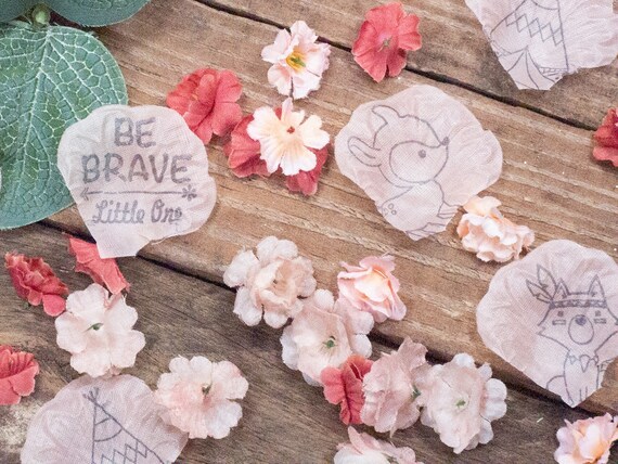 Woodland Baby Shower, Woodland Animals, Baby Shower Decor, Girl Baby Shower, Woodland Birthday, Confetti, Party Decorations, First Birthday Il_570xn