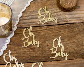 Oh Baby, Baby Shower Table Decorations, Baby Shower Confetti, Baby Shower Decorations Gender Neutral, Baby Shower Boy, Baby Girl Shower