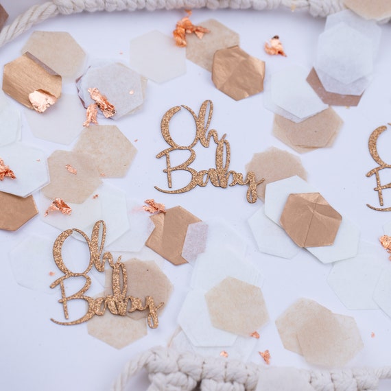 Boho Baby Shower, Oh Baby, Baby Shower Decorations Gender Neutral, Baby Shower Confetti, Shower Baby Decorations Il_570xn