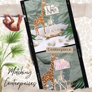 Two Wild Birthday, Custom Cake Topper, Safari 2nd Birthday, Jungle Theme Birthday Decorations, 2nd Birthday Girl or Boy, Party Decorations