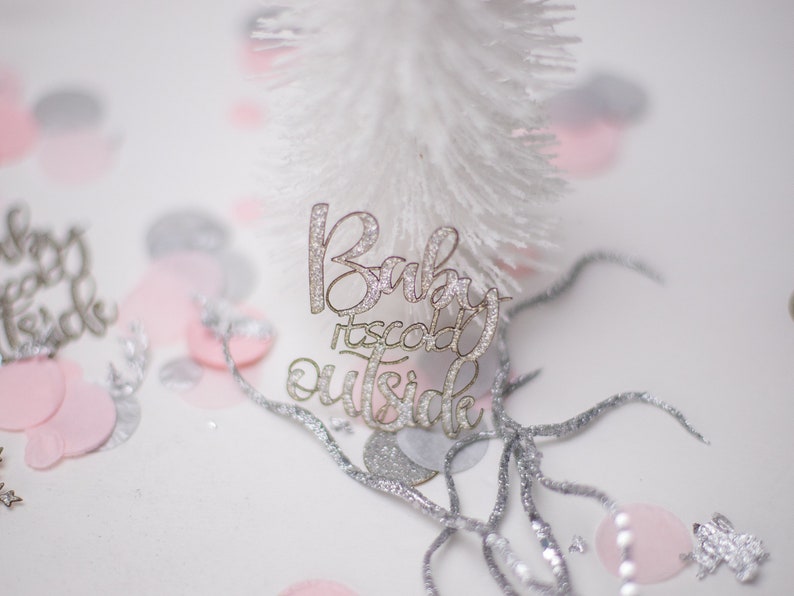 Baby Its Cold Outside Baby Shower, Winter Wonderland, Snowflake Confetti, Winter Onederland, Winter Gender Reveal, Winter Baby Shower