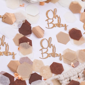 Boho Baby Shower, Oh Baby, Decorazioni Baby Shower Genere Neutro, Coriandoli Baby Shower, Decorazioni Baby Shower