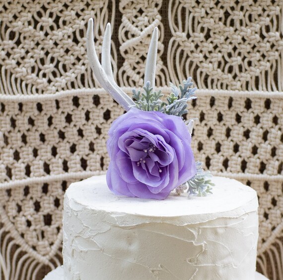 Deer Cake Topper, Cake Topper, 1st Birthday Cake, Baby Shower Topper,Boho Cake Topper, Boho Birthday Party, Bridal Shower topper,Antler Il_570xn