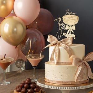 A Tini Bit Older, 50th Birthday Decorations, 40th Birthday, Custom Cake Topper, 30th Birthday Decor, Birthday Cake Topper