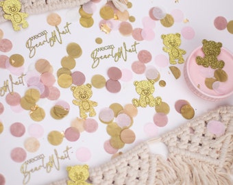 We Can Bearly Wait Baby Shower Decorations, Girl Teddy Bear Baby Shower Confetti, Baby Shower Teddy Bear Decorations