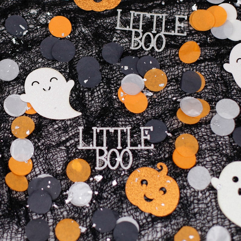 Halloween Baby Shower, Halloween Birthday, Little Boo Baby Shower, Little Boo Birthday, Baby Shower Decorations Gender Neutral image 8