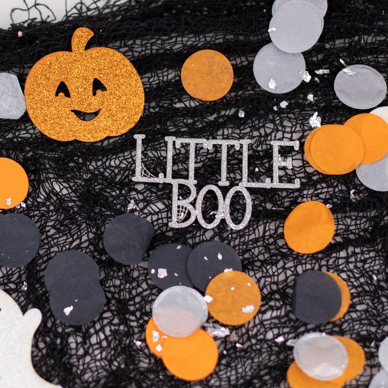 Halloween Baby Shower, Halloween Birthday, Little Boo Baby Shower, Little Boo Birthday, Baby Shower Decorations Gender Neutral image 7