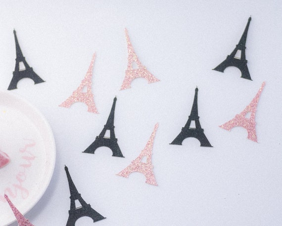 Paris Party Decorations, Eiffel Tower Centerpiece, Paris Theme Bridal Shower, Confetti, Paris Theme Party, Eiffel Tower Birthday Il_570xn