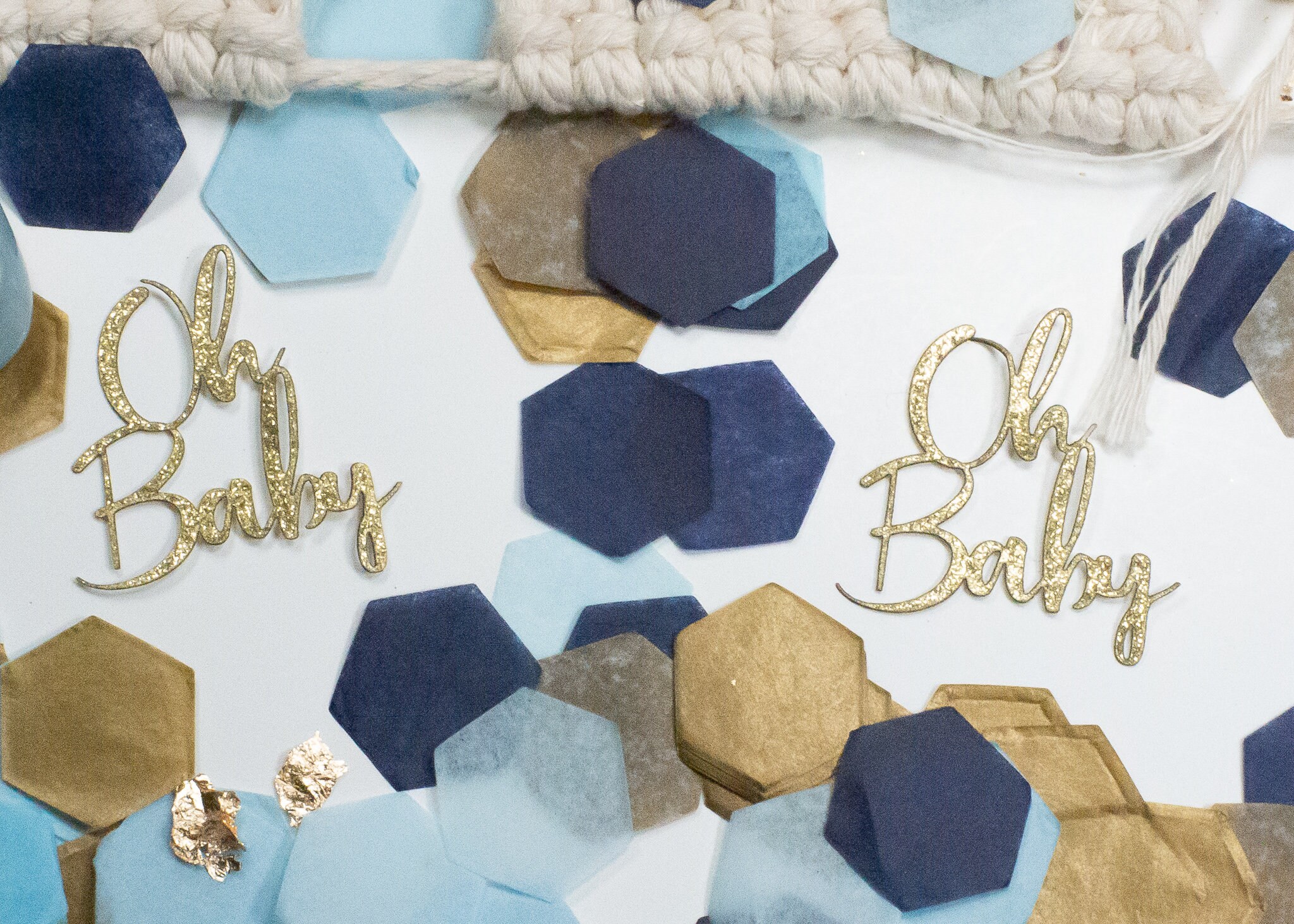 Baby Boy Shower Decorations Oh Baby Baby Boy Shower Baby Etsy