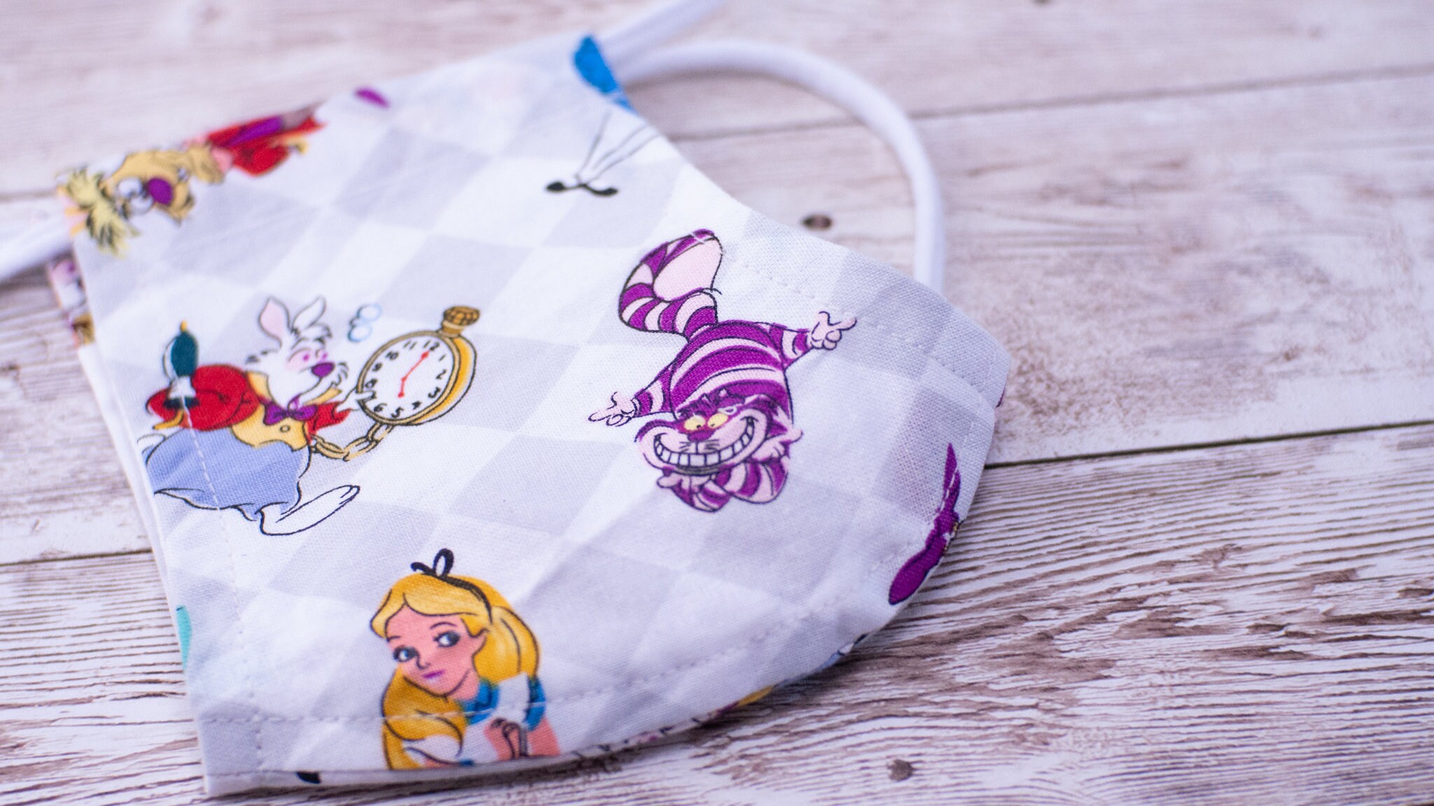 Alice In Wonderland Face MaskKids Face Mask Reusable Face Etsy