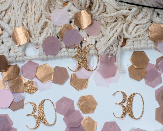 30th Birthday Decorations, Birthday Confetti, 50th Birthday, Birthday Decorations For Women, Custom Confetti, Personalized Birthday Il_570xn