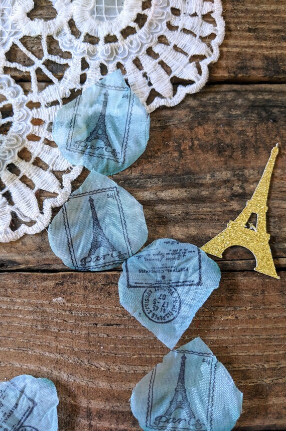 Paris Party Decor, Eiffel Tower, Confetti, Paris Bridal Shower, Paris Wedding, Birthday Pary Decorations Il_570xn