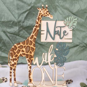 Wild One Birthday Decorations For Boys Safari, Centerpiece, Jungle Baby Shower, Jungle Theme Birthday Decorations