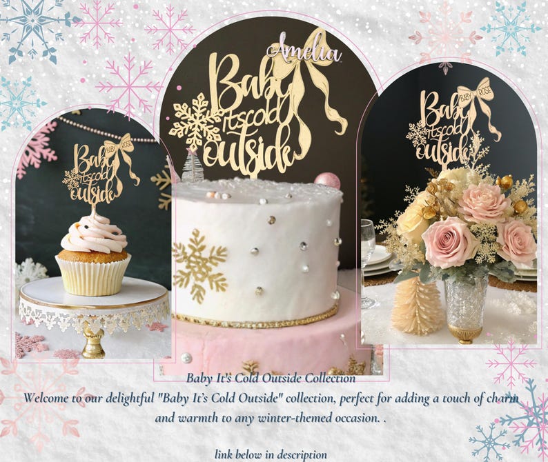 Baby Its Cold Outside Baby Shower, Winter Wonderland, Snowflake Confetti, Winter Onederland, Winter Gender Reveal, Winter Baby Shower