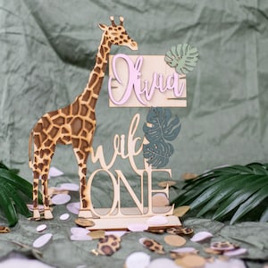 Wild One Birthday Decorations, Safari Baby Shower, Centerpiece, Jungle Baby Shower, Jungle Theme Birthday Decorations