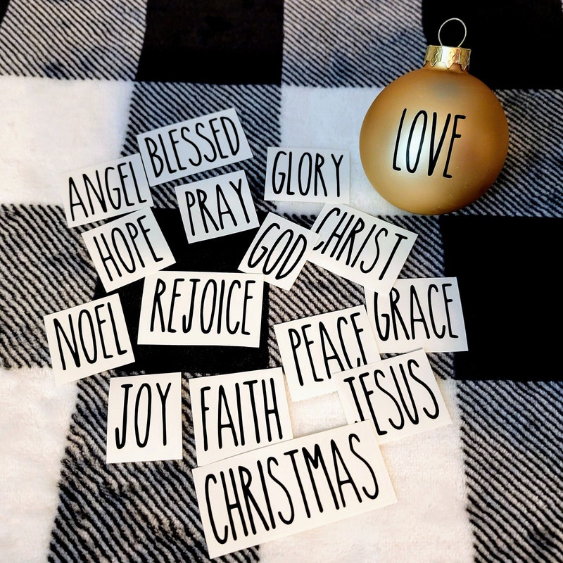 Ornament Decals - Etsy