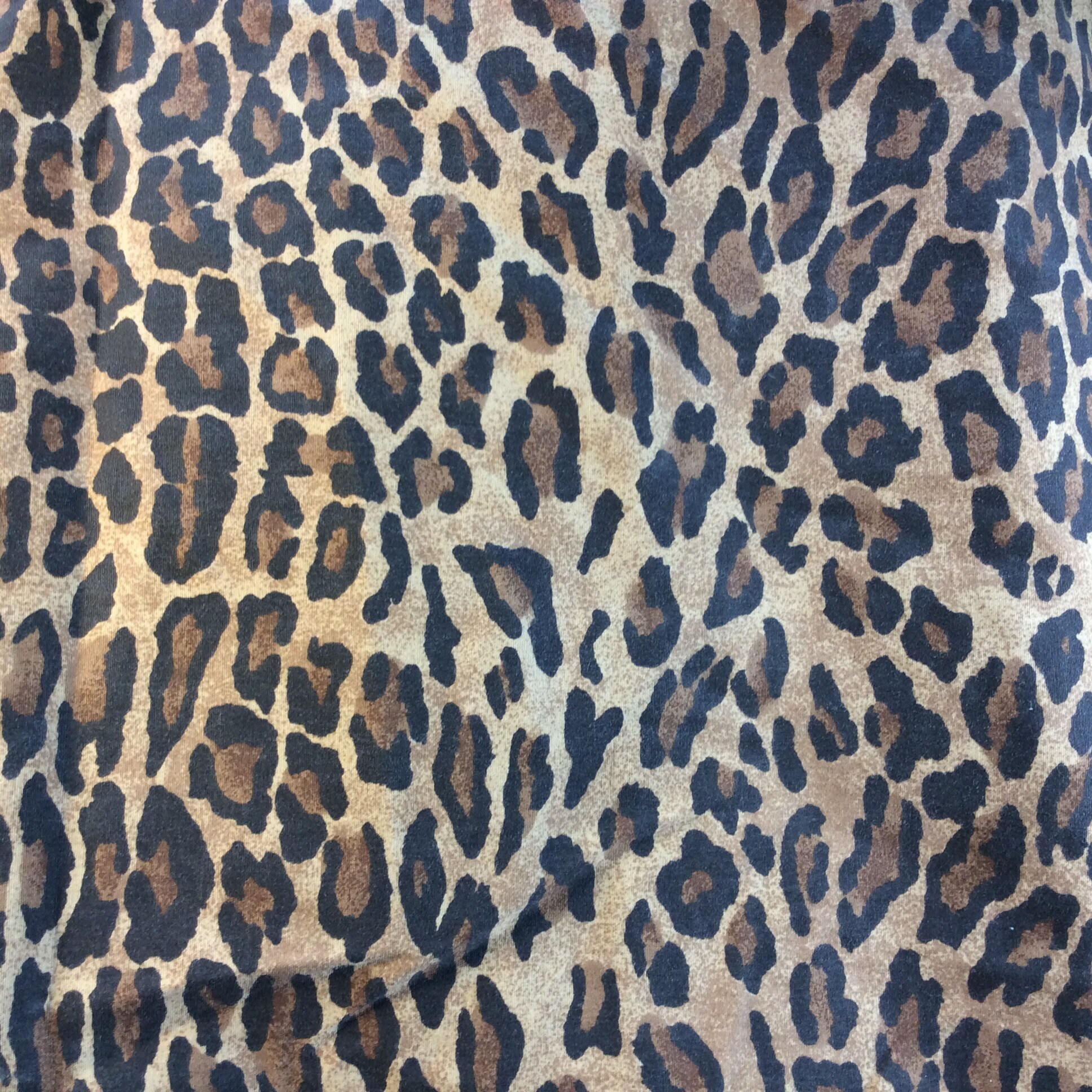 Vintage Sheet Full Fitted Leopard print 50 cotton/ 50 | Etsy