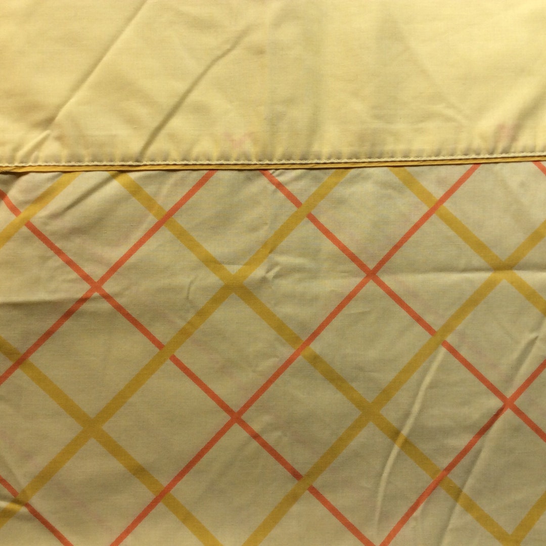 Vintage Pillowcase Standard Pillowcase Single 1 Muslin Etsy España