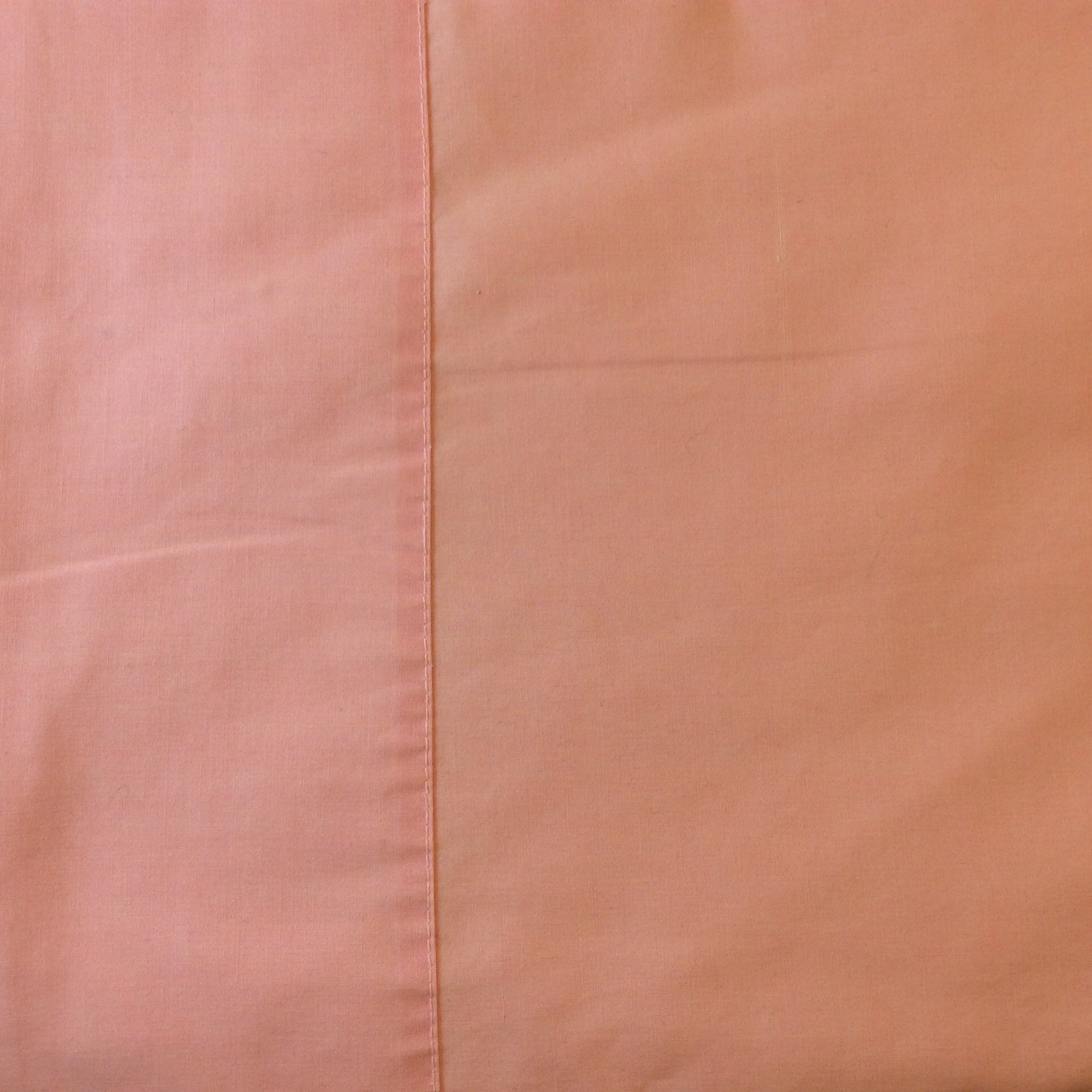 Vintage Sheet Twin Flat Percale 50/50 Cotton/polyester Light Pink, Free