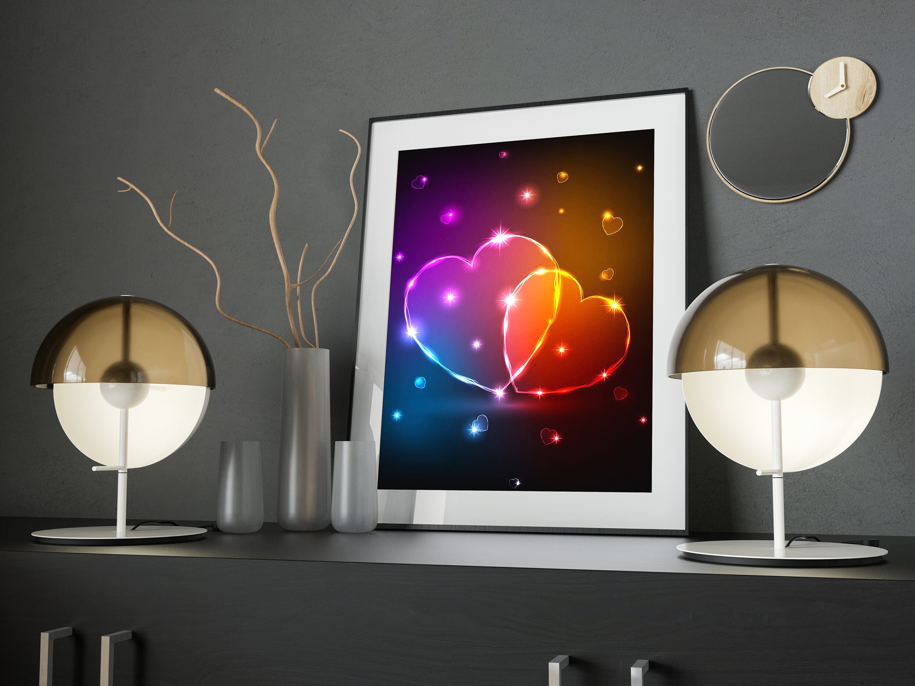 Love Wall Art Love Wall Decor Wedding gift Wall Decor Etsy