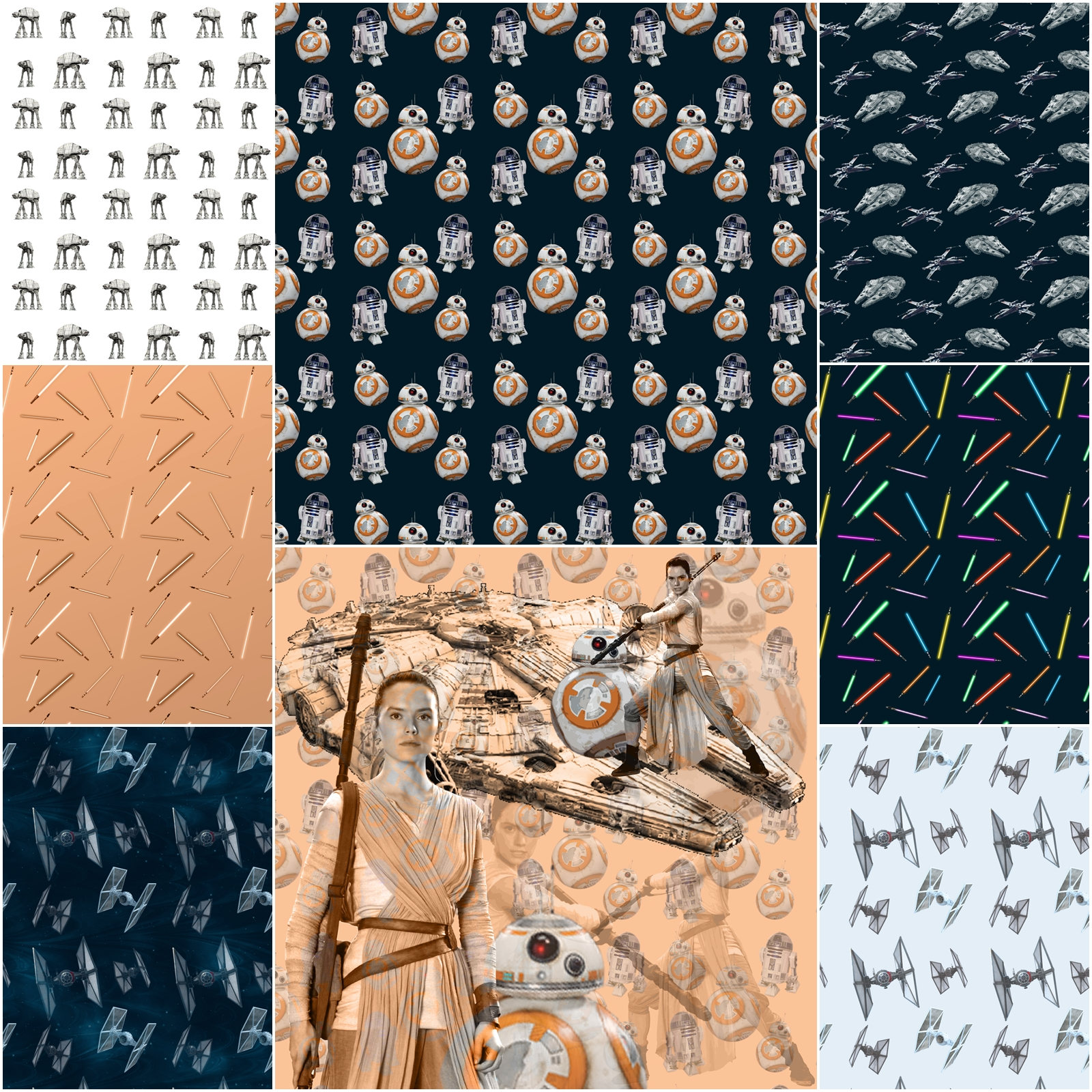 Star Wars Digital paper Star Wars paper pack Star Wars pack | Etsy