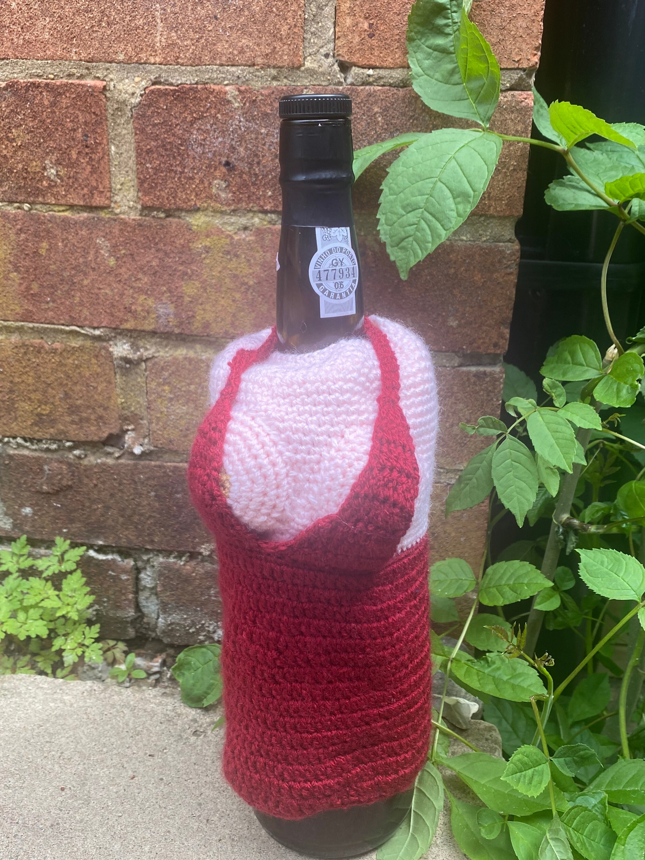 Novelty wine bottle cover bottle not included rude and funny. Reusable