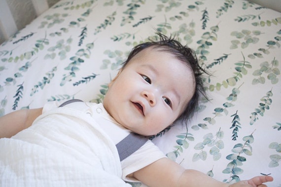 eucalyptus cot sheet