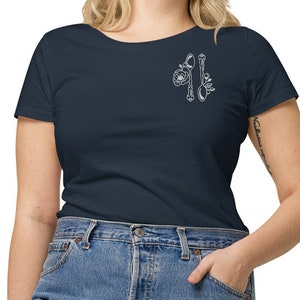 T-shirt bio basic femme Floral Spoonie