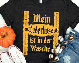 Lederhosen Shirt Etsy