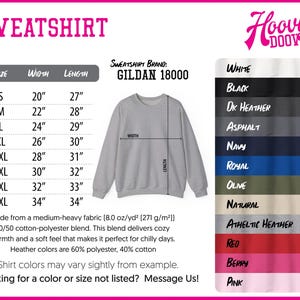a women's sweatshirt with the measurements for it
