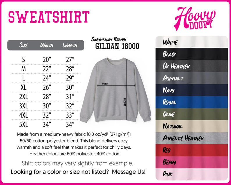 a women's sweatshirt with the measurements for it