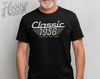 70th Birthday Classic Car Lover Shirt, 70th Birthday gift for men, Born in 1956, Dad Birthday, Grandpa Turning seventy tee