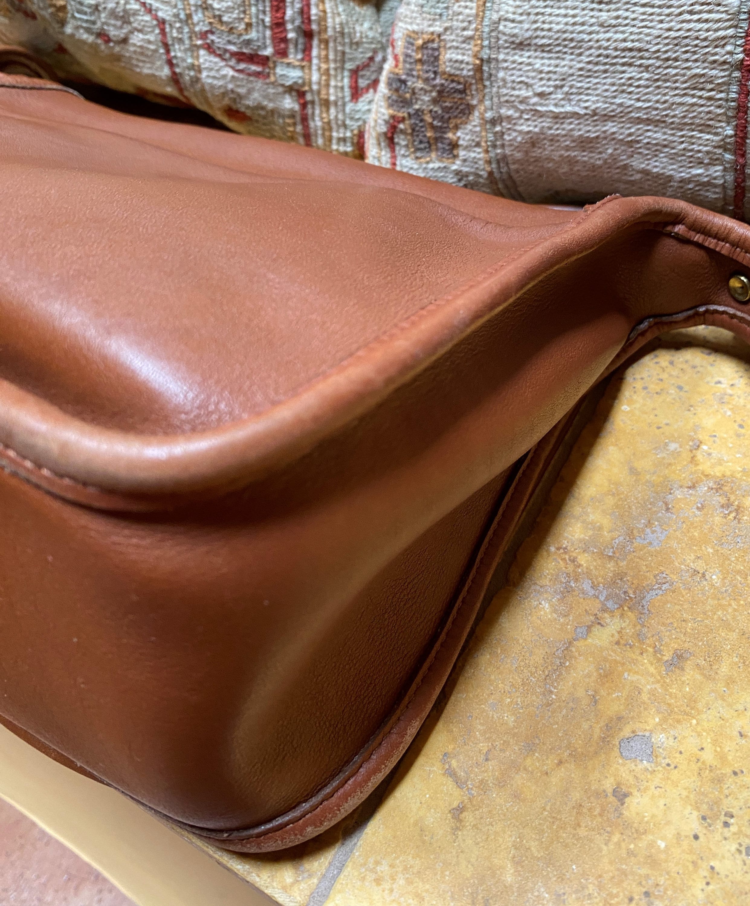 Vintage Coach Patricia's Legacy Bag, British Tan - Etsy