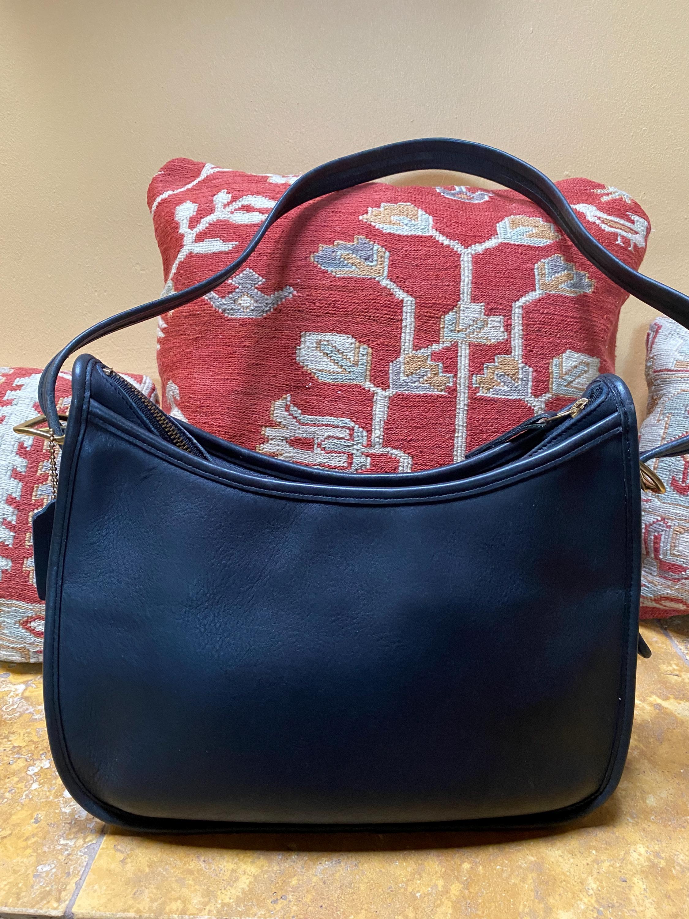 Vintage Coach Black, Classic Hobo, EUC - Etsy
