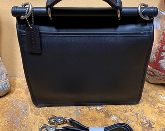 Vintage Coach Black Willis Bag, NWT, Nickel Hardware, #9927 - Etsy