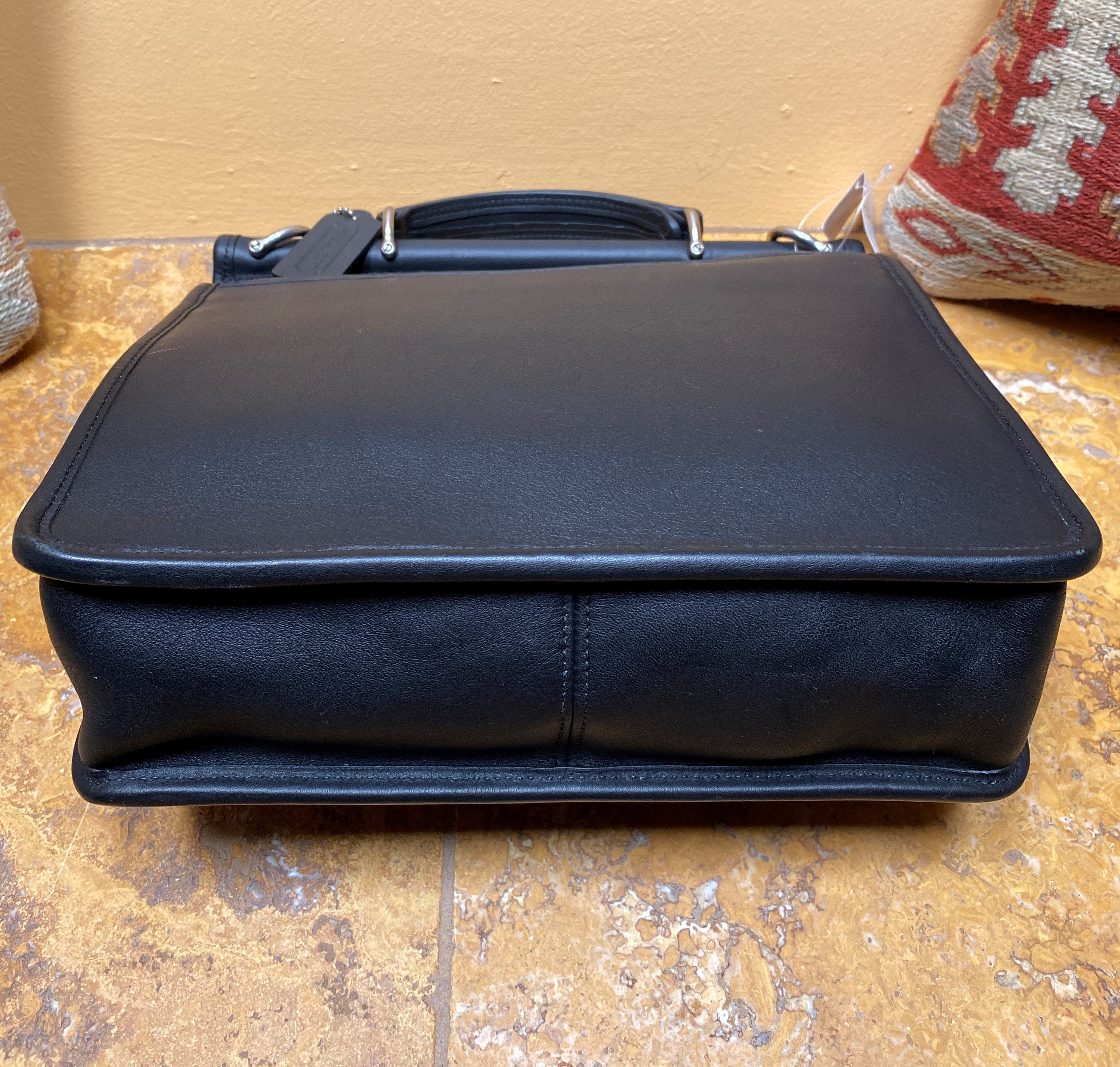 Vintage Coach Black Willis Bag, NWT, Nickel Hardware, #9927 - Etsy