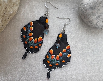 Spicebush Swallowtail - Hand painted