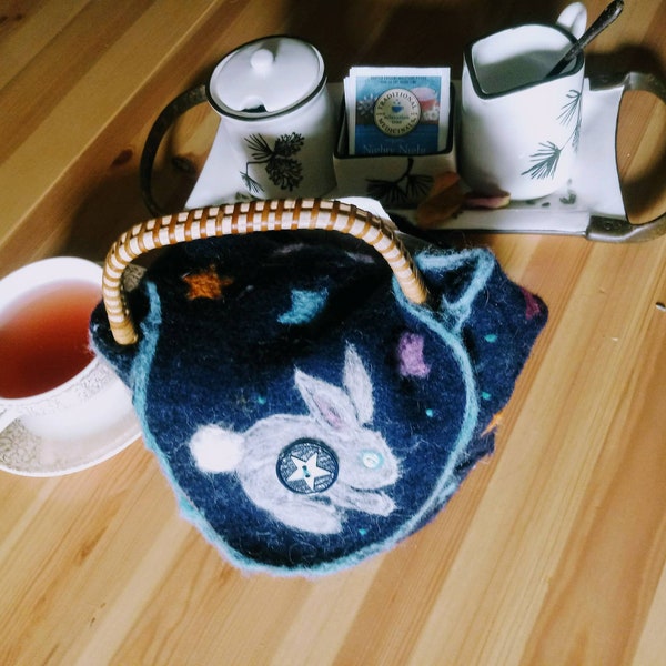 Felted Wool Tea Cozy - Etsy