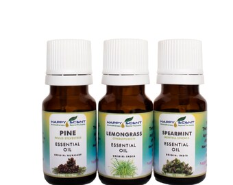 EASY BREATHE KIT ( Spearmint, Pine, Lemon) 100% Pure Therapeutic grade