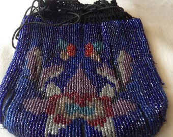1920's   Beaded Reticule Purse
