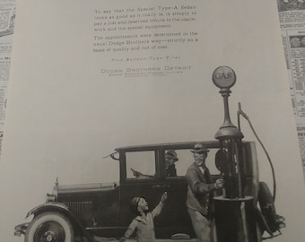 Vintage Dodge Brothers 1924 ad