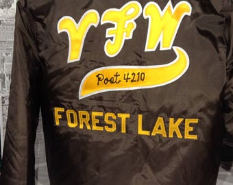 Vintage VFW Button down coat