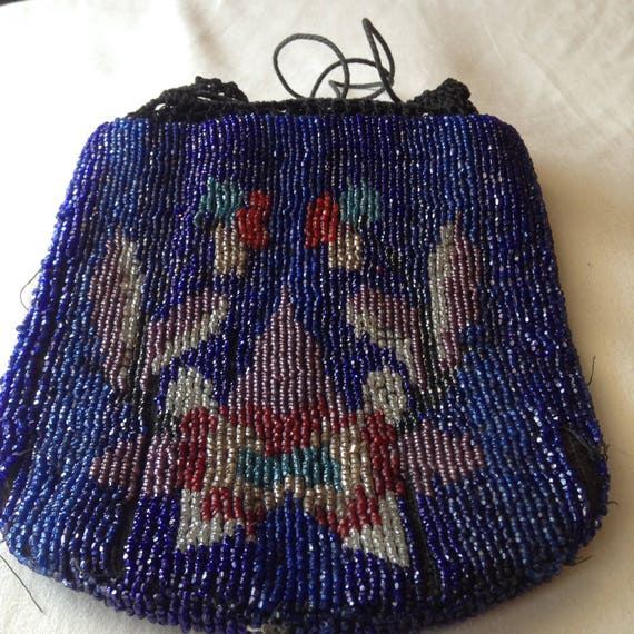 1920's   Beaded Reticule Purse - image 3