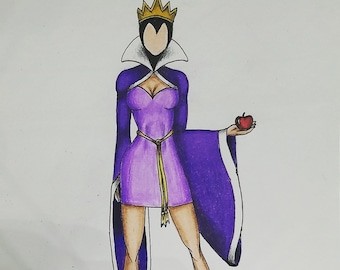 Disney Villano Moda / Cómic Sketches