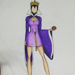Disney Villain Fashion/Comic Sketches