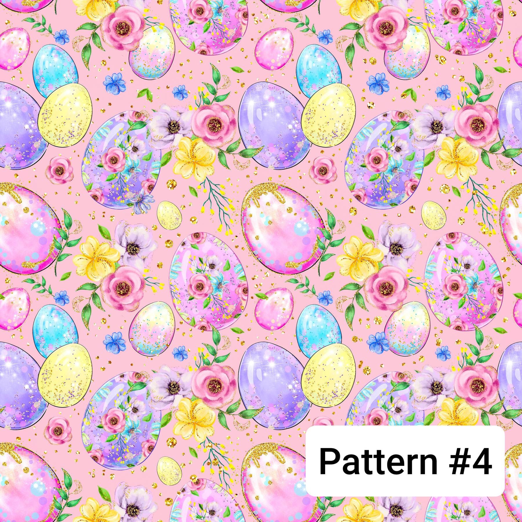 Easter Floral Cotton fabric Easter woven fabric Easter | Etsy