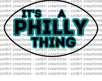 Eagles Digital Download - SVG - PNG - Philly - Voetbal - Eagles - Cricut File - Het is een Philly Ding