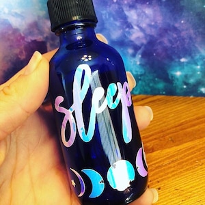ESSENTIAL OIL LABELS  // Sleep Spray Label// 2 oz bottles // oil label // thieves // all purpose cleaner // vinyl