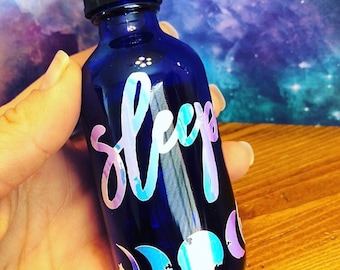 ESSENTIAL OIL LABELS  // Sleep Spray Label// 2 oz bottles // oil label // thieves // all purpose cleaner // vinyl